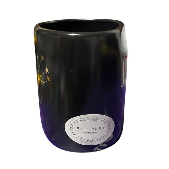 Rae Dunn Artisan Collection Zodiac GOLD SCORPIO Double sided Coffee Mug November - Picture 2 of 7
